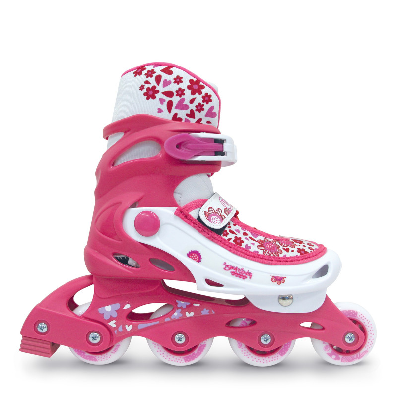In-Line Skate Amila Φούξια / Λευκό 48925 In-Line Skate Amila Φούξια / Λευκό 48925
