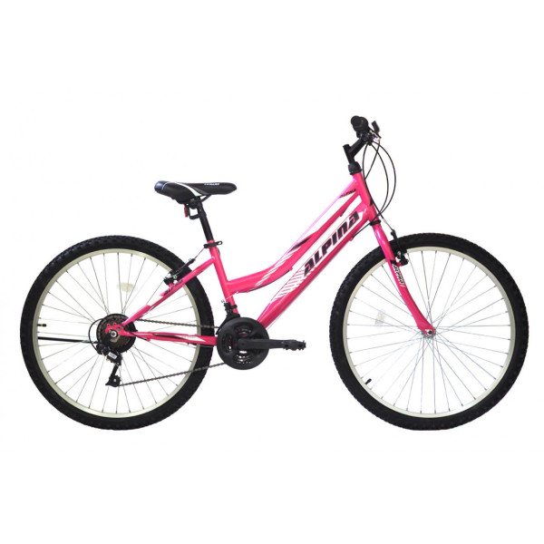 ALPINA ALPHA MTB 24'' 21G shimano PINK 1400GS 2022