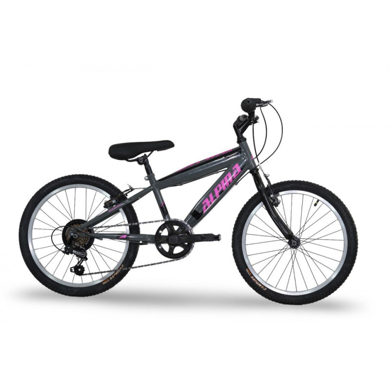 Ποδήλατο Alpina MTB 20''x11 7ταχ. S ανθρακί-ροζ