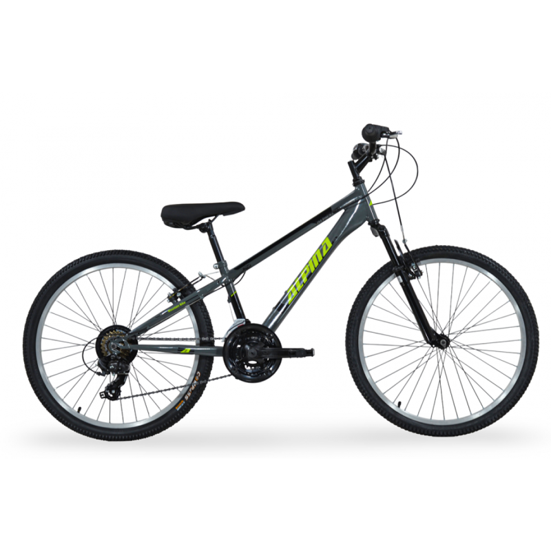 Παιδικό Ποδήλατο Alpina 24'' mtb ανθρακί-πράσινο 2026