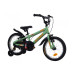 Ποδήλατο παιδικό Alpina 18΄'' GoGo πράσινο με βοηθητικές και v-brake