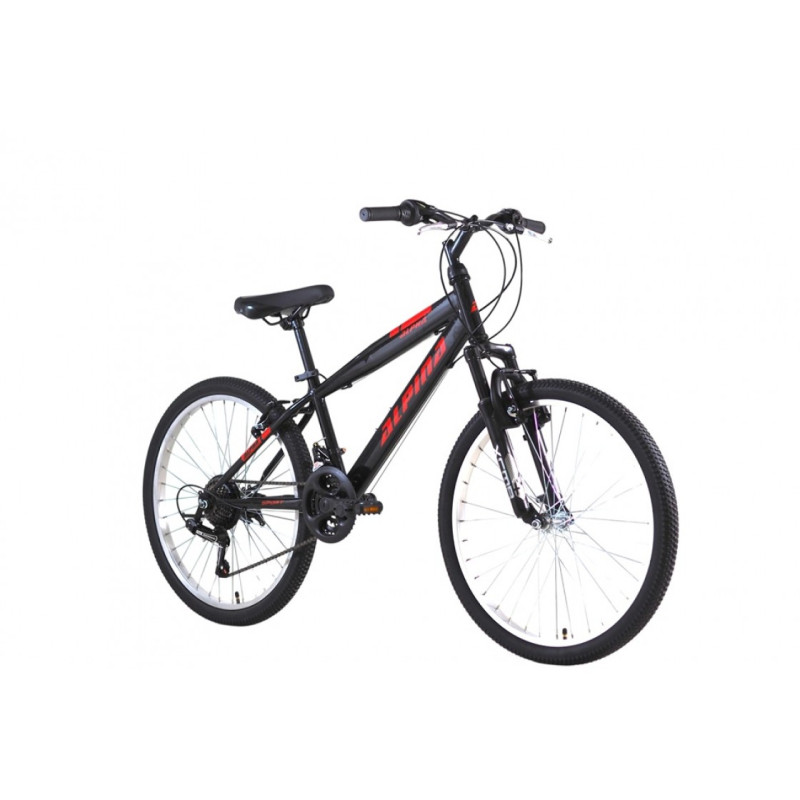 Alpina MTB 24''x12'' 21T/S μαύρο-κόκκινο Alpina MTB 24''x12'' 21T/S μαύρο-κόκκινο