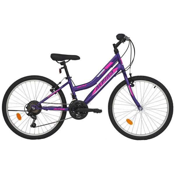 ALPINA ALPHA MTB 24'' WOMAN PURPLE με shimano1400G 2022