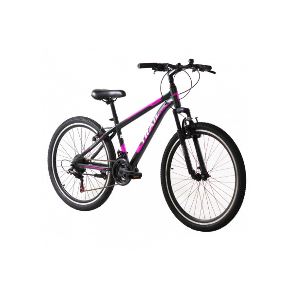 Ποδήλατο Trail 40S 24x11 ΜΤΒ 21Τ Shimano Μαύρο Ρόζ 2025