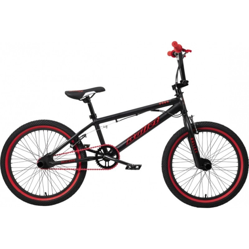 BMX BULLET BULLDOG ΜΑΥΡΟ –  ΚΟΚΚΙΝΟ