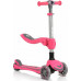 Παιδικό Πτυσσόμενο σκούτερ με κάθισμα Byox Kiki Pink 3800146201920