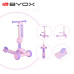 Τρίτροχο Πατίνι Evo 2in1 Byox Pink 3800146229009
