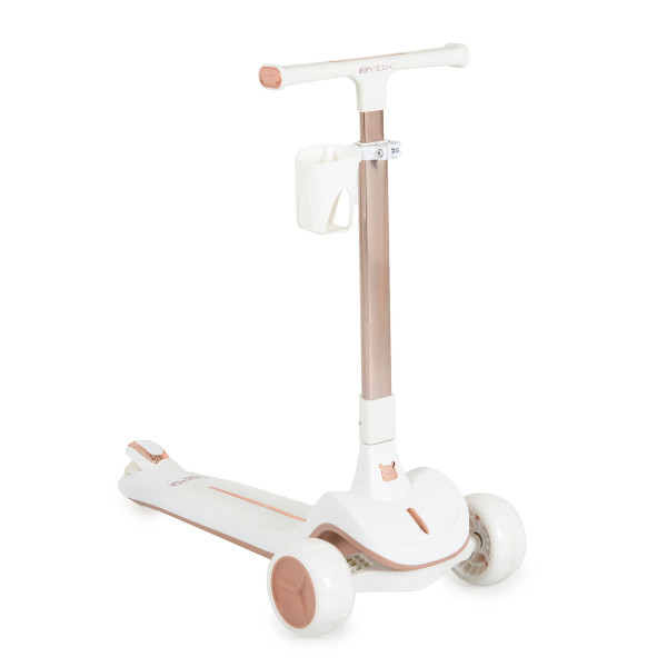 Byox Scooter με Φωτιζόμενες Ρόδες Aero Royal White (3800146229511)