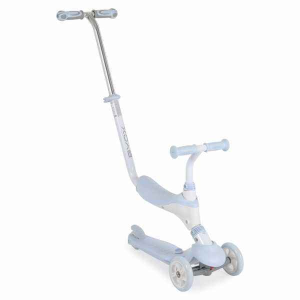 Byox Παιδικό Πατίνι Tristar 3 in 1 Τρίτροχο με Κάθισμα Blue 3801005300013