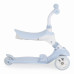 Byox Παιδικό Πατίνι Tristar 3 in 1 Τρίτροχο με Κάθισμα Blue 3801005300013