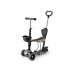 Πατίνι Scooter 3in1 Pixy Τρίτροχο με Κάθισμα και Λαβή Γονέα Black (3800146226060)