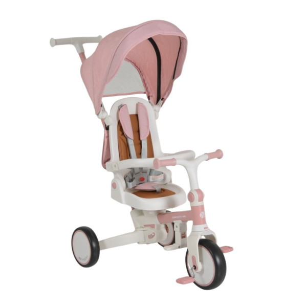 Byox Τρίκυκλο Αναδιπλούμενο Ποδήλατο Compacto 3 σε 1 Pink 3800146231897