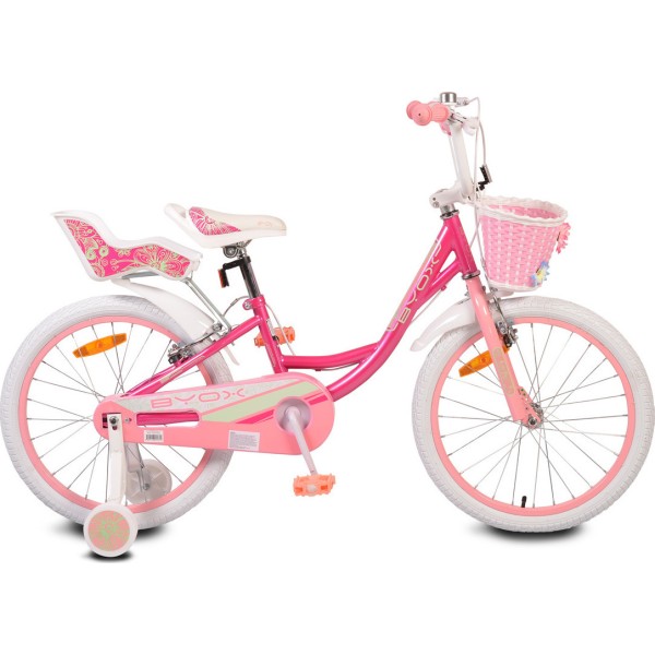 Ποδήλατο Fashion Girl Παιδικό 20'' pink Byox 3800146201814