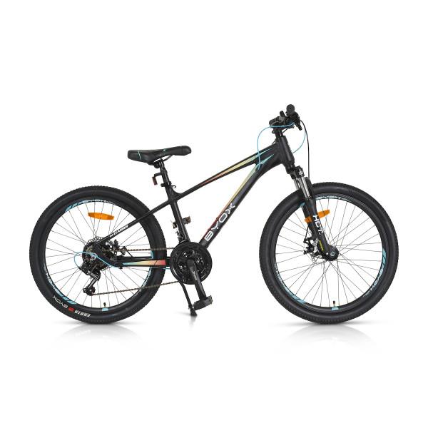 Παιδικό Ποδήλατο Byox clasher 24' black με δισκόφρενα