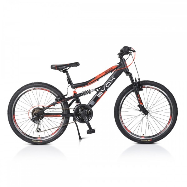 Ποδήλατο Byox 24" Versus Black-Red 3800146202651
