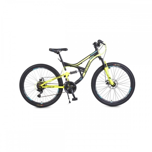 Byox GR 26" Μαύρο/Κίτρινο Mountain Bike με 21 Ταχύτητες 2022