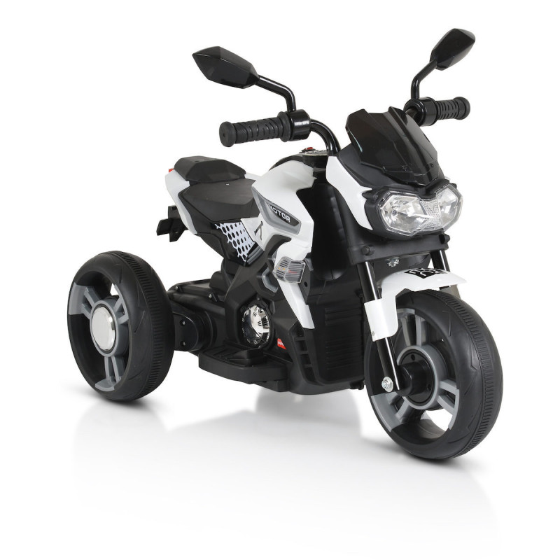 Ηλεκτροκίνητη Μηχανή 12V Moni Colombo White 3801005000265