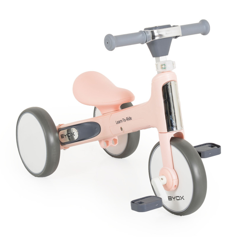 Παιδικό Ποδήλατο Ισορροπίας 2 σε 1 Byox Learn-to-Ride Pink 3800146229184
