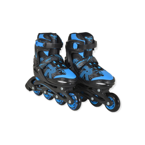 Byox  Roces Jockey Inline αυξομειούμενα Roller Black Blue 8020187898124