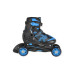 Byox  Roces Jockey Inline αυξομειούμενα Roller Black Blue 8020187898124
