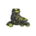 Byox  Roces Jockey Inline αυξομειούμενα Roller Black Lime 8020187898223