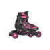 Byox  Roces Jockey Inline αυξομειούμενα Roller Black Pink 8020187898292