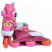 Byox Trina Inline Αυξομειούμενα Rollers Ροζ 3800146254056