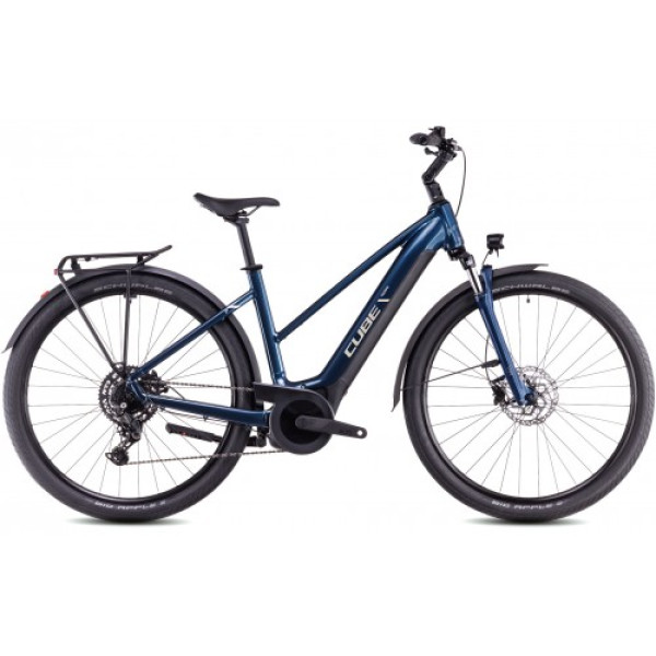 Ηλεκτρικό Ποδήλατο Cube Touring Hybrid ONE 500Wh Trapeze deepsea´n´chrome - 2025  