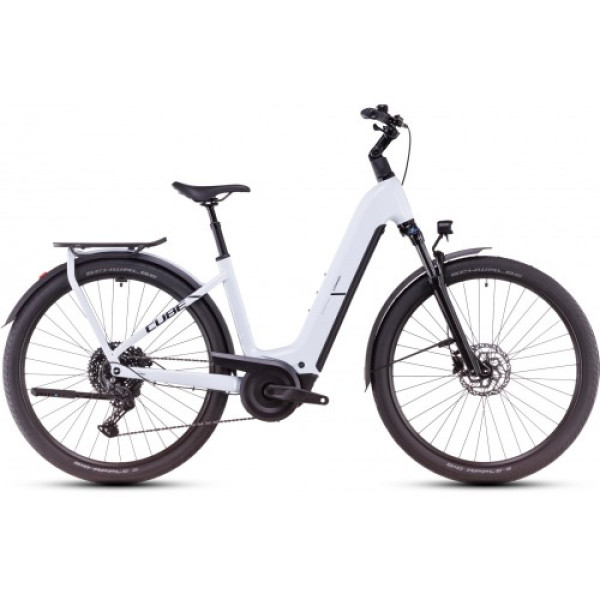 Ηλεκτρικό Ποδήλατο Cube Kathmandu Hybrid ONE Easy Entry 800 polarwhite´n´black - 2025  