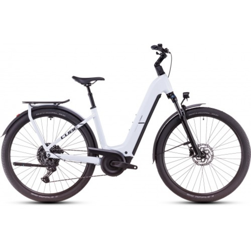Ηλεκτρικό Ποδήλατο Cube Kathmandu Hybrid ONE Easy Entry 800 polarwhite´n´black - 2025  