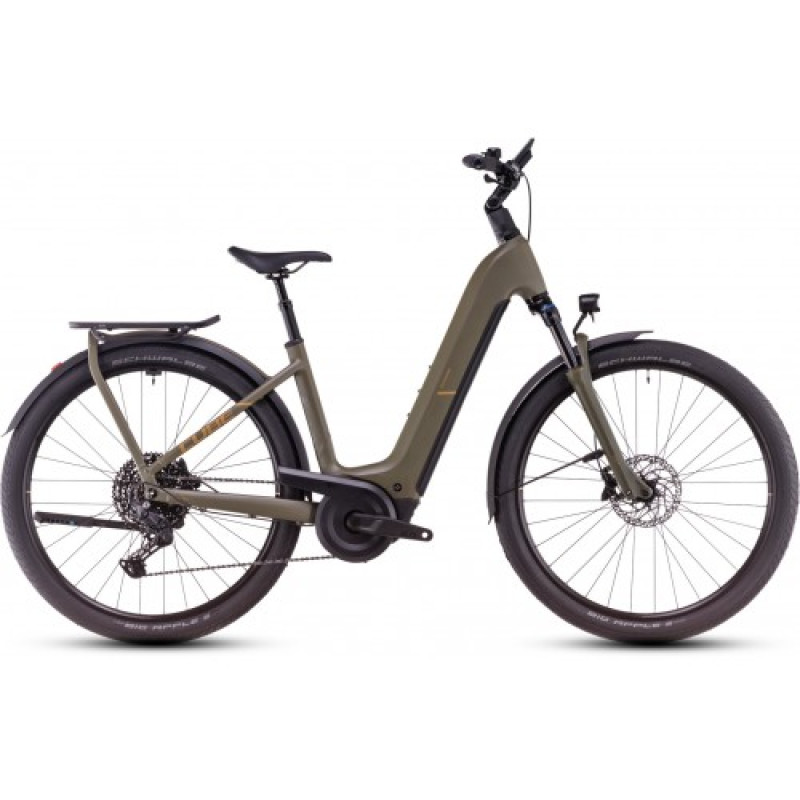 Ηλεκτρικό Ποδήλατο Cube Kathmandu Hybrid Pro Easy Entry 800 dustyolive´n´gold - 2025