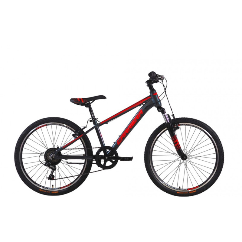 Ποδήλατο Carrera Junior 24''shimano VB Αλουμινίου Ανθρακί-Κόκκινο 2026 Ποδήλατο Carrera Junior 24''shimano VB Αλουμινίου Ανθρακί-Κόκκινο 2026