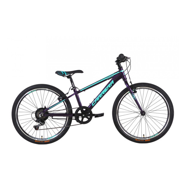 Ποδήλατο Carrera Junior 24''  R Αλουμινίου Μώβ Τιρκουάζ 2026