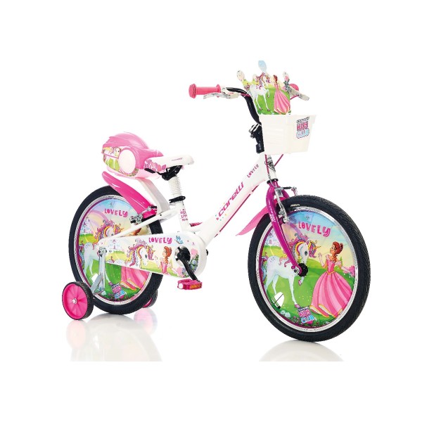  Παιδικό Ποδήλατο Corelli Lovely 16” Αλουμινίου ΛΕΥΚΟ