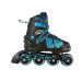 Αυξομειούμενα Πατίνια Roller G&C BW 166 Μαύρο/Μπλε IN-LINE SKATES 