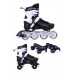 ΑΘΛΟΠΑΙΔΙΑ 10306 Αυξομειούμενα Πατίνια/Roller Skates 2 σε 1 - Μαύρο 