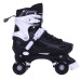 ΑΘΛΟΠΑΙΔΙΑ 10306 Αυξομειούμενα Πατίνια/Roller Skates 2 σε 1 - Μαύρο 