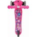 Globber Scooter Primo Foldable Fantasy Lights Flowers Neon Pink (434-110)