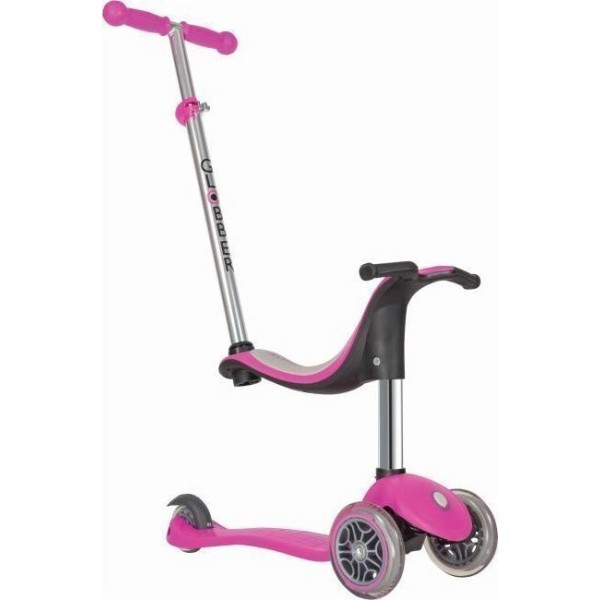 Globber Scooter Evo 4 In 1 Deep Pink (451-110-2)
