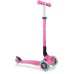 Globber Scooter Primo Foldable Fantasy Lights Flowers Neon Pink (434-110)